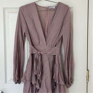 cozy fox mauve dress